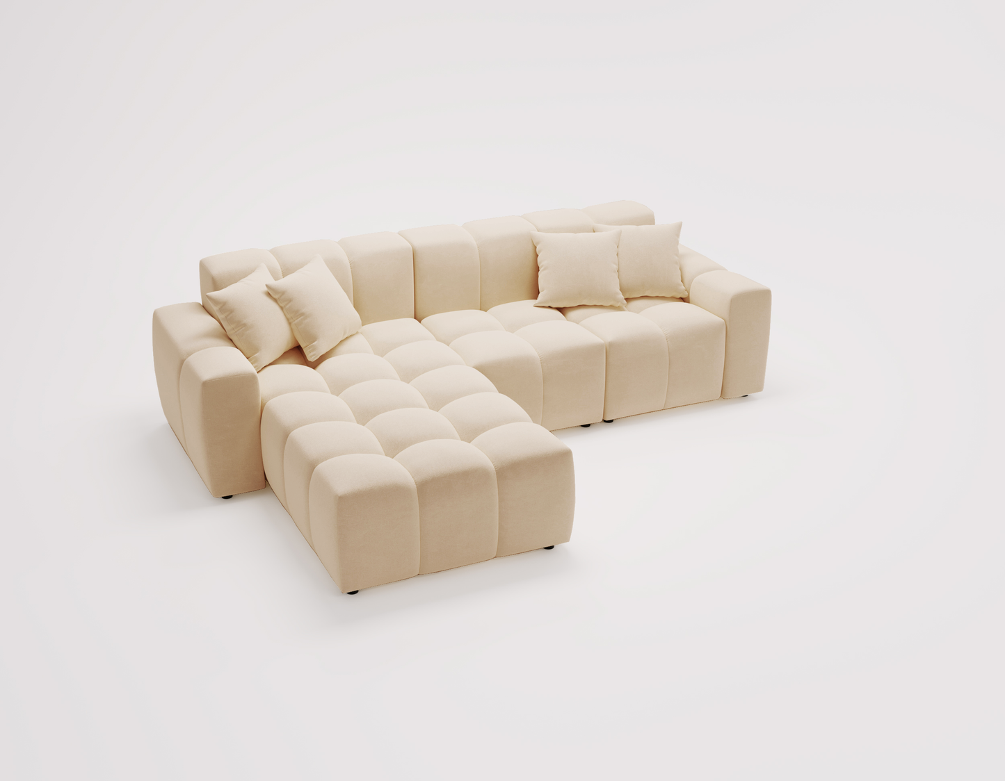 Molnet - Hörnsoffa - Kuddar ingår