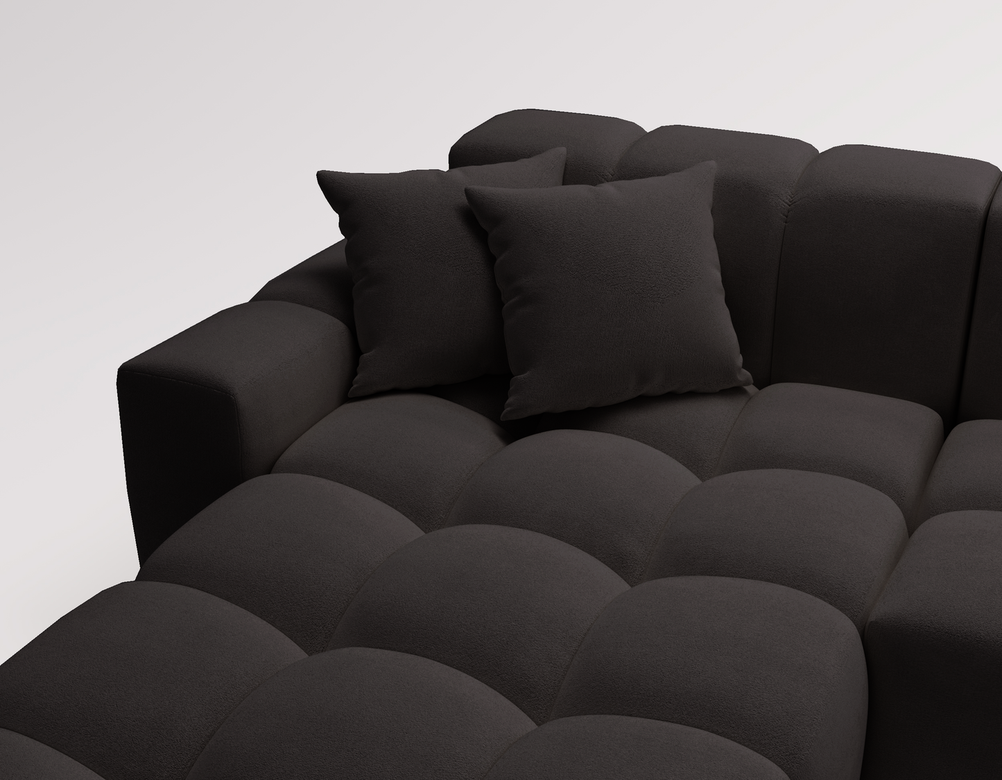 Molnet - Hörnsoffa - Kuddar ingår