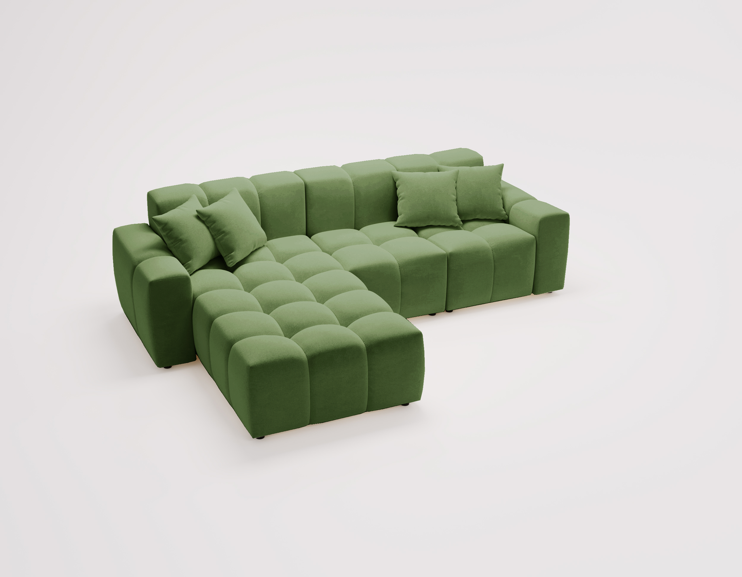 Molnet - Hörnsoffa - Kuddar ingår