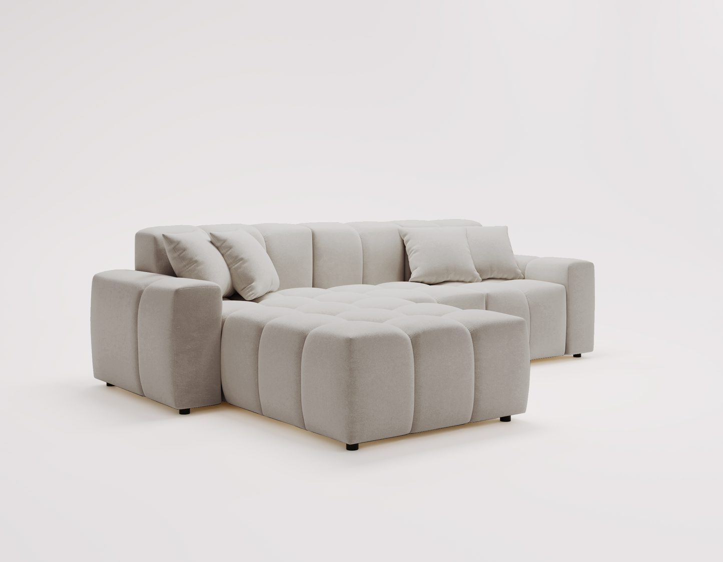 Molnet - Hörnsoffa - Kuddar ingår