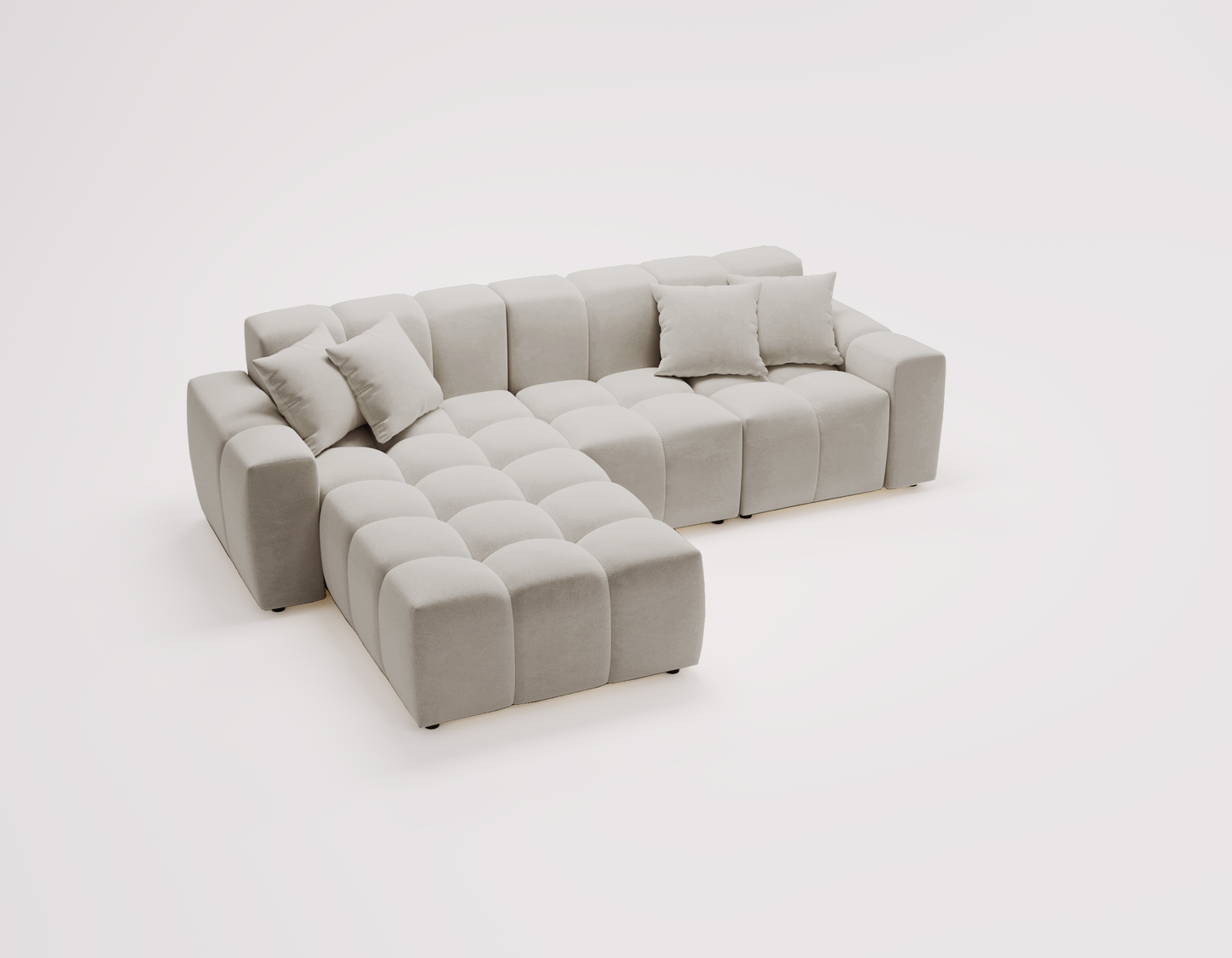 Molnet - Hörnsoffa - Kuddar ingår