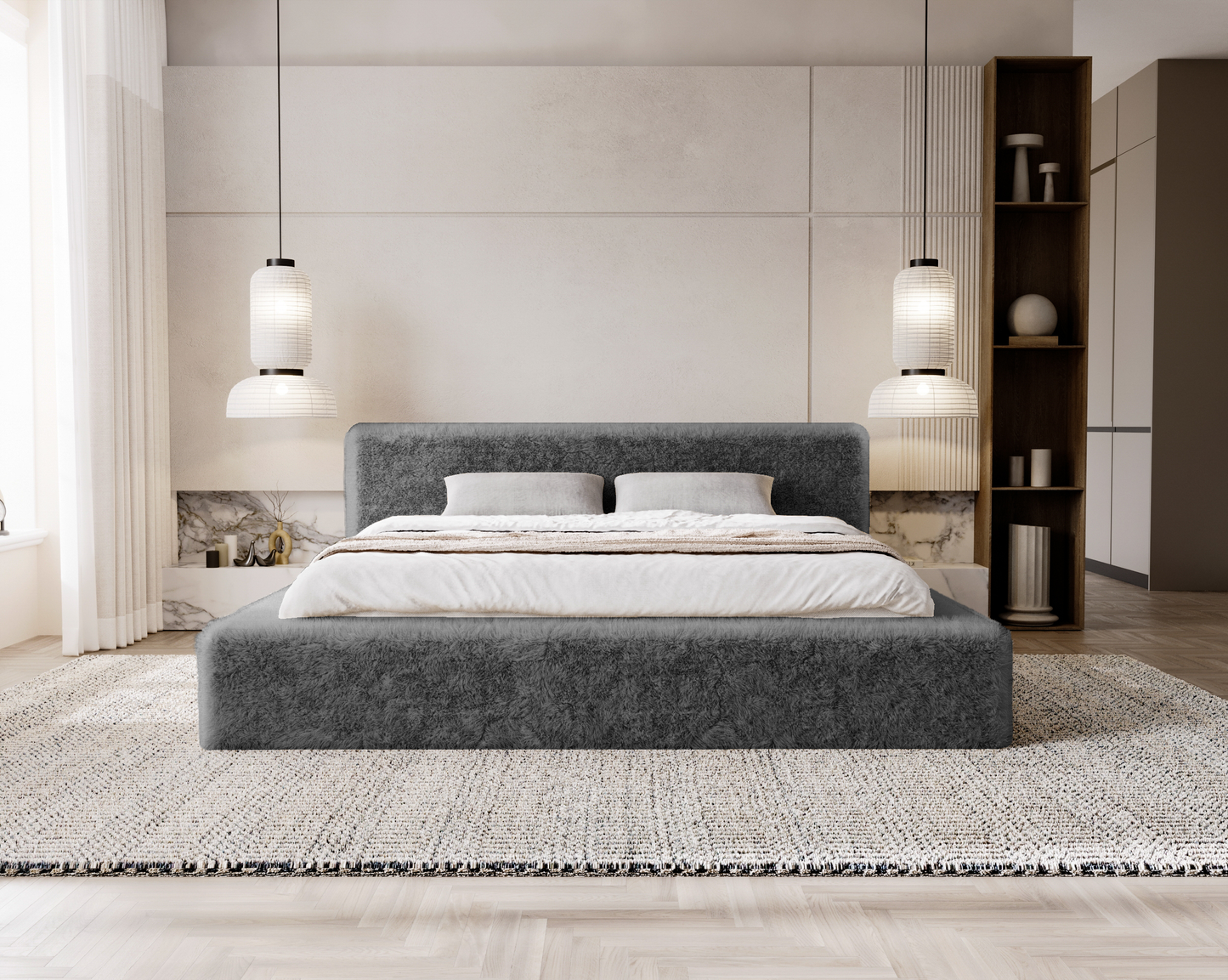 Mysa - Sängram med förvaring