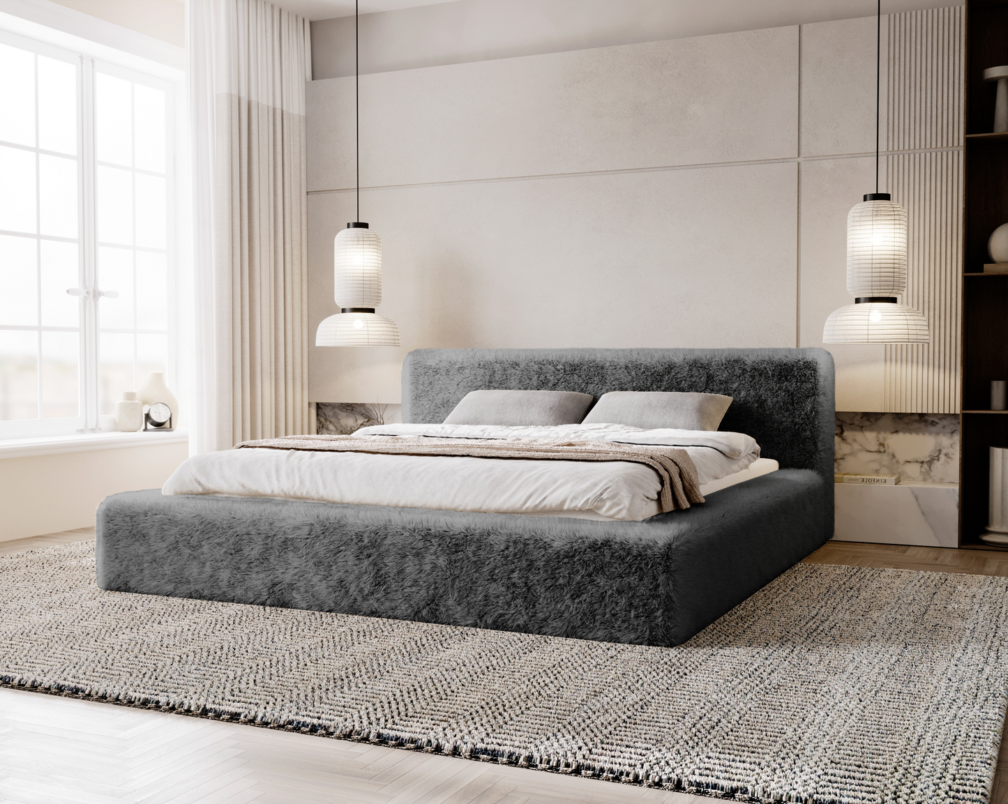 Mysa - Sängram med förvaring