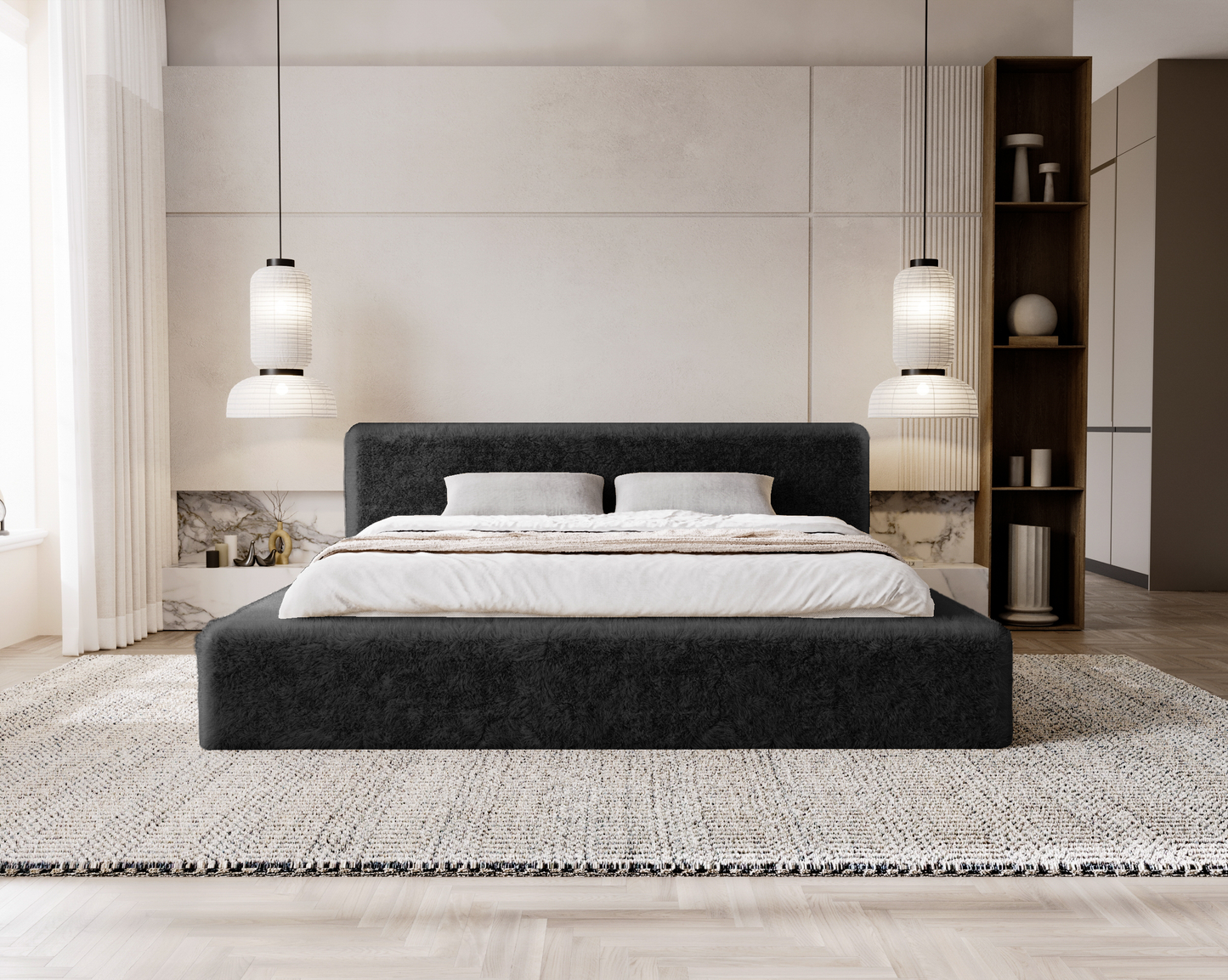 Mysa - Sängram med förvaring