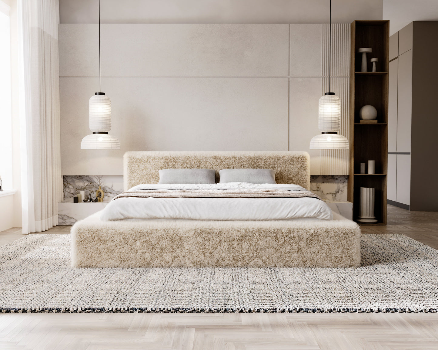 Mysa - Sängram med förvaring