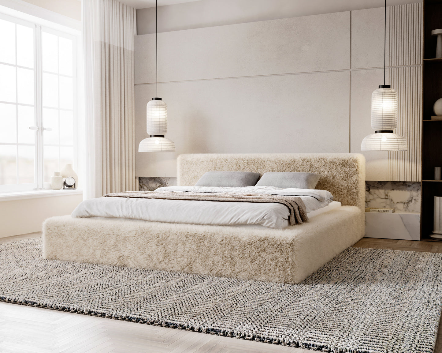 Mysa - Sängram med förvaring