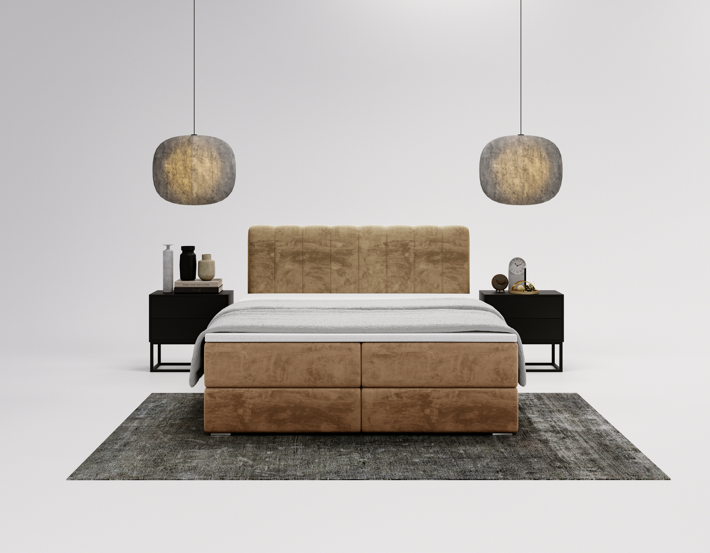 Natten - Kontinentalsäng med förvaring