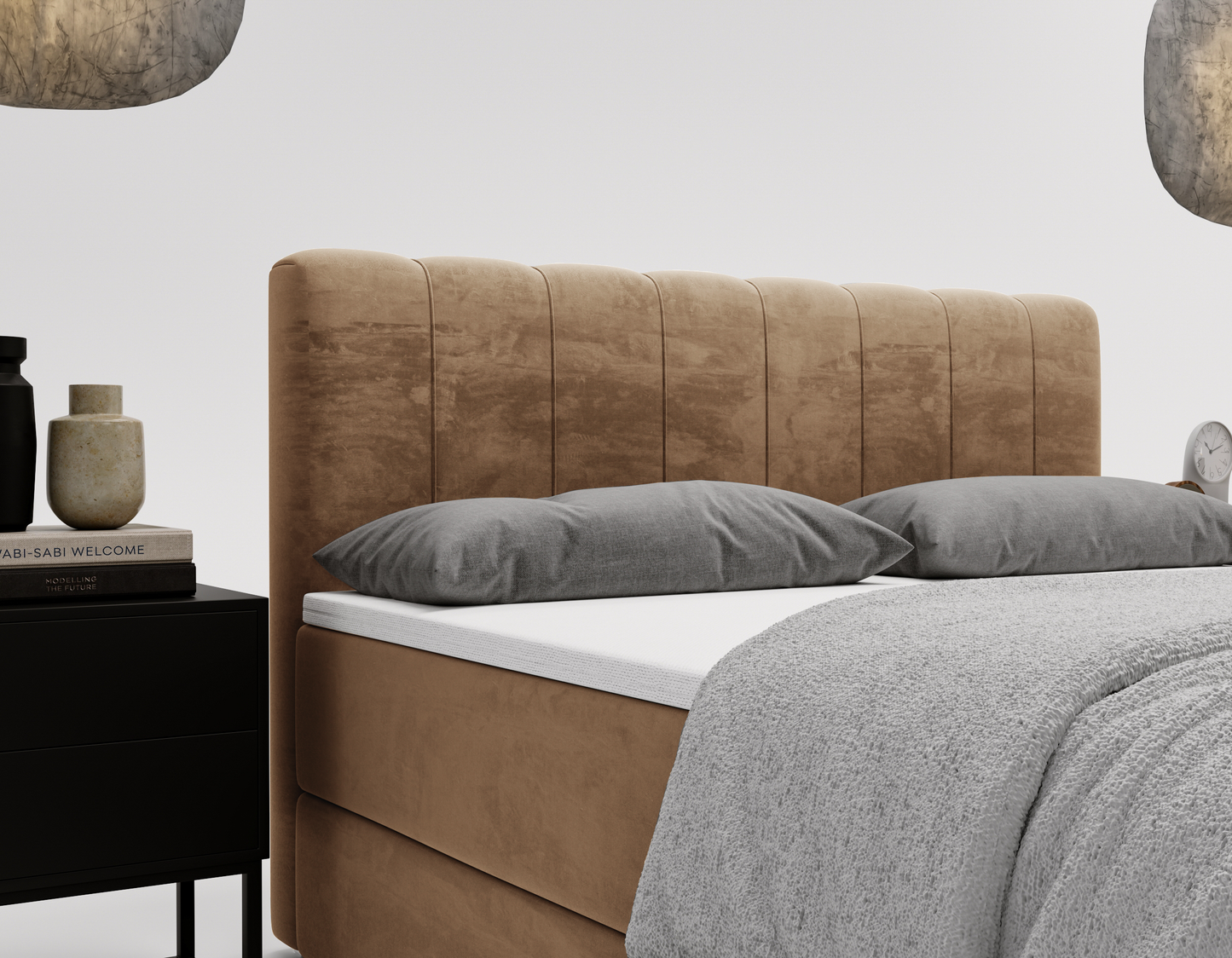 Natten - Kontinentalsäng med förvaring