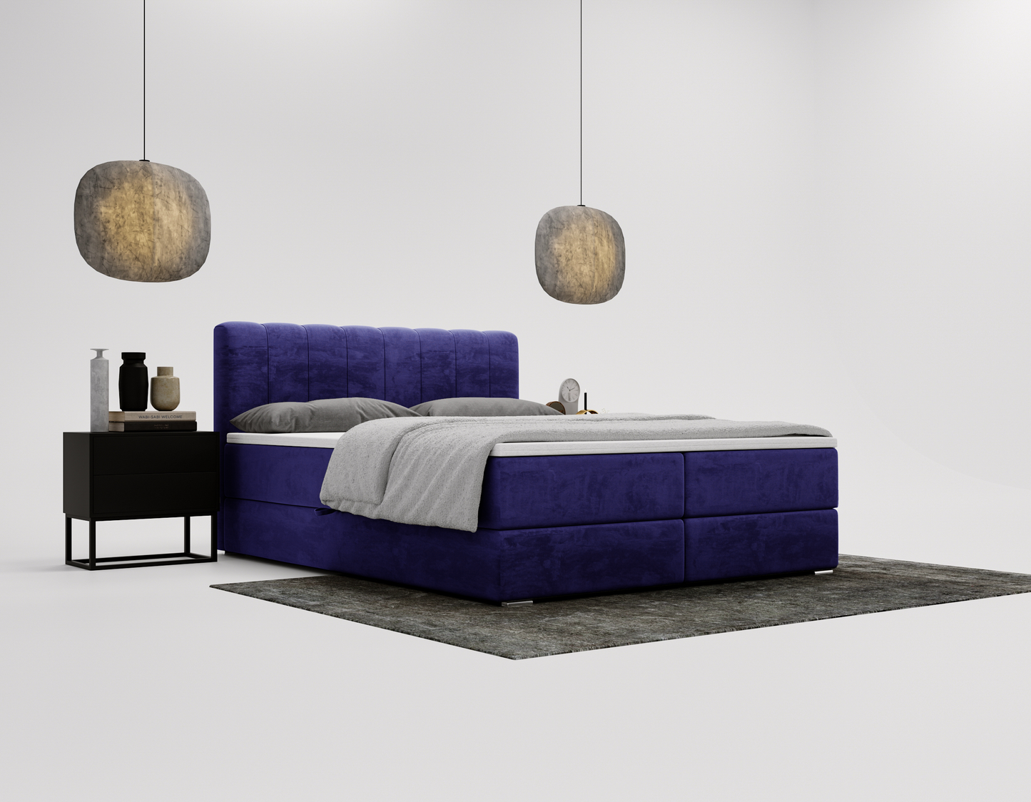 Natten - Kontinentalsäng med förvaring