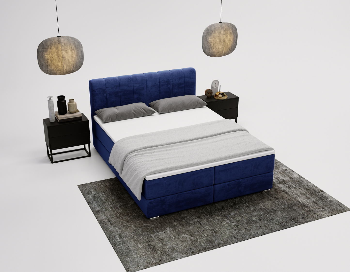 Natten - Kontinentalsäng med förvaring