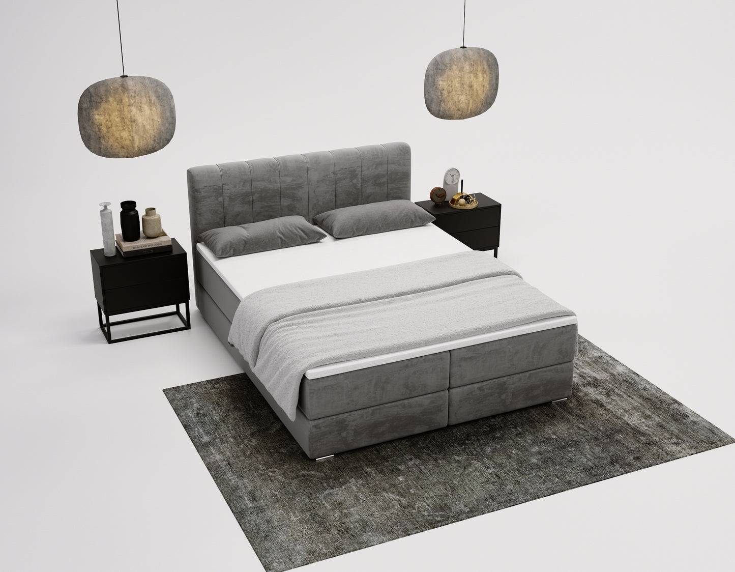 Natten - Kontinentalsäng med förvaring