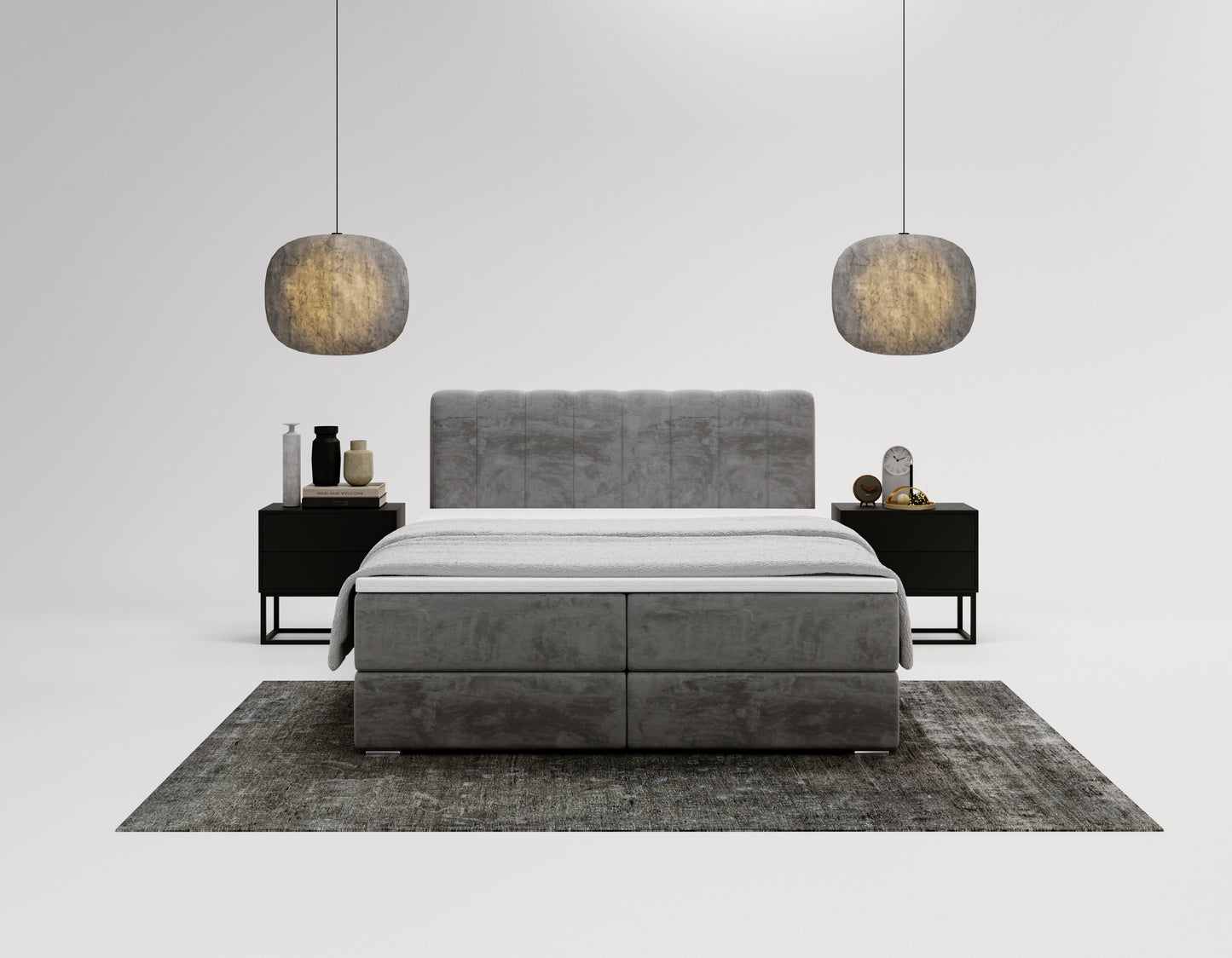 Natten - Kontinentalsäng med förvaring