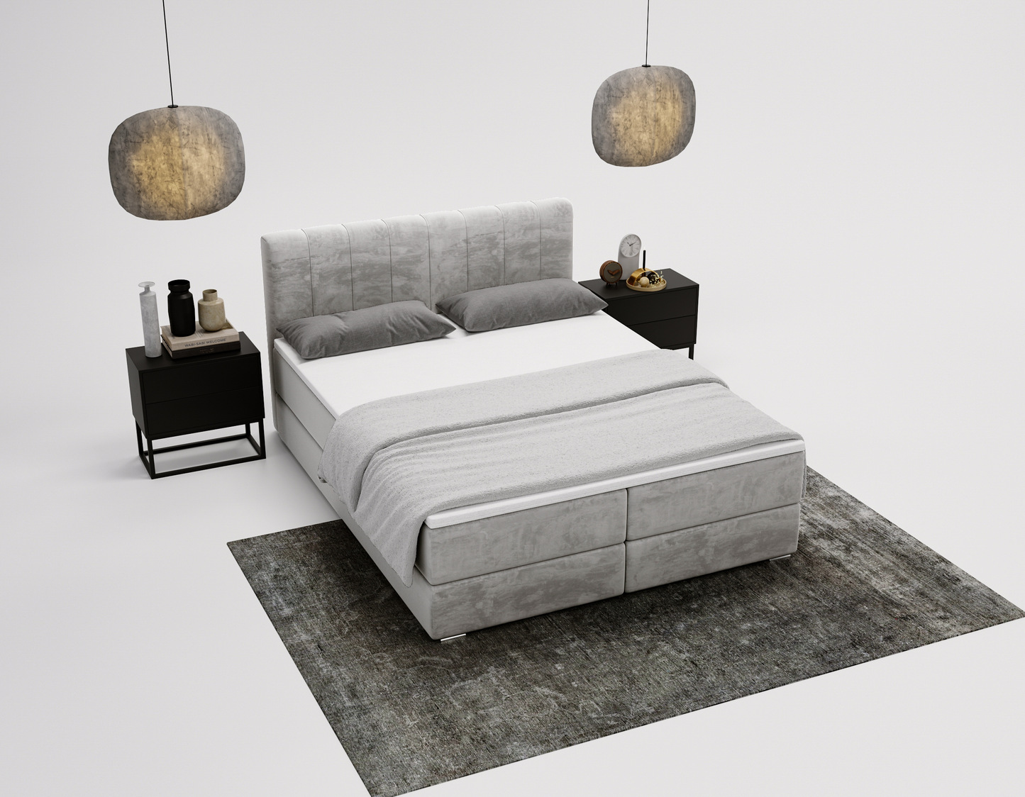 Natten - Kontinentalsäng med förvaring