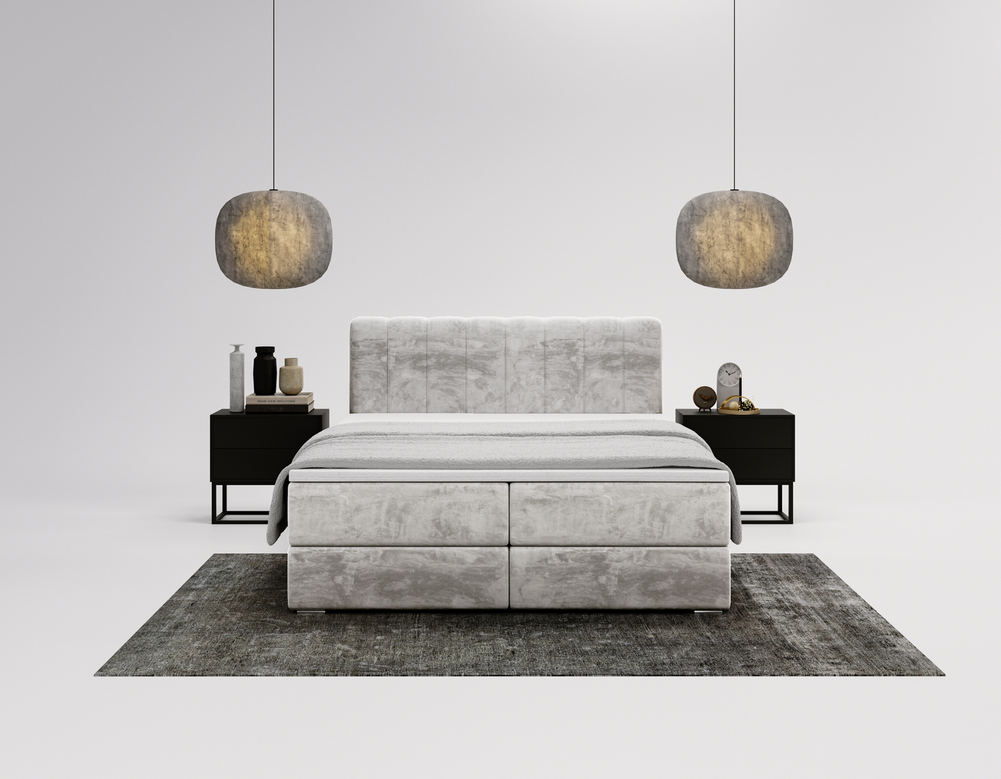 Natten - Kontinentalsäng med förvaring