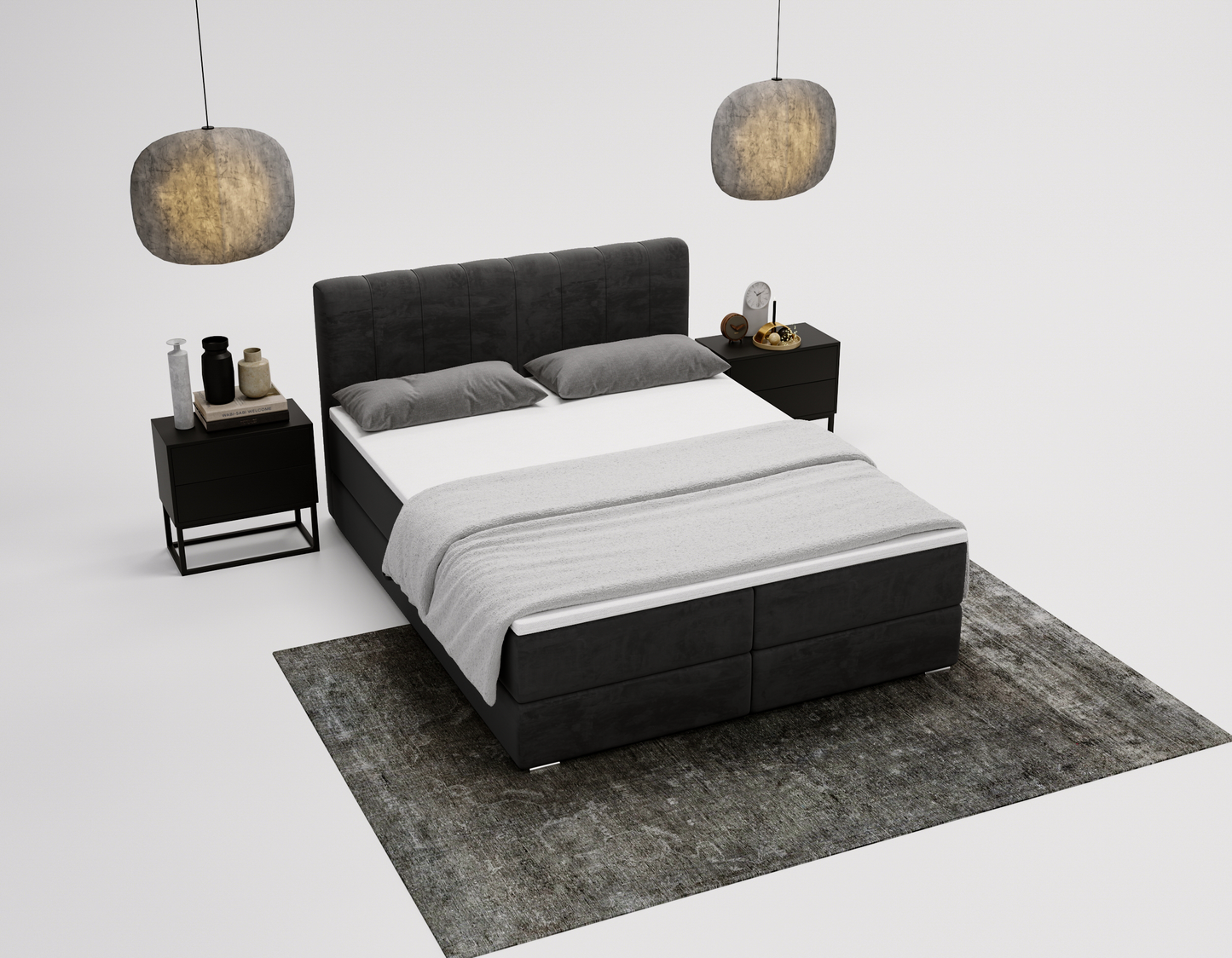 Natten - Kontinentalsäng med förvaring