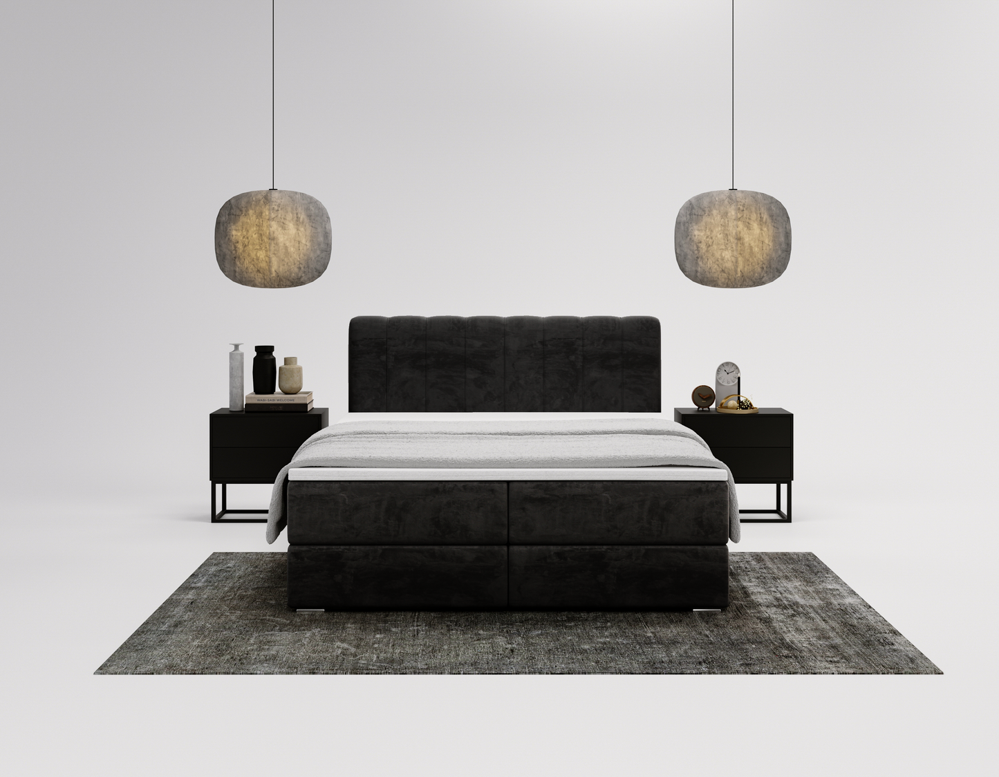 Natten - Kontinentalsäng med förvaring