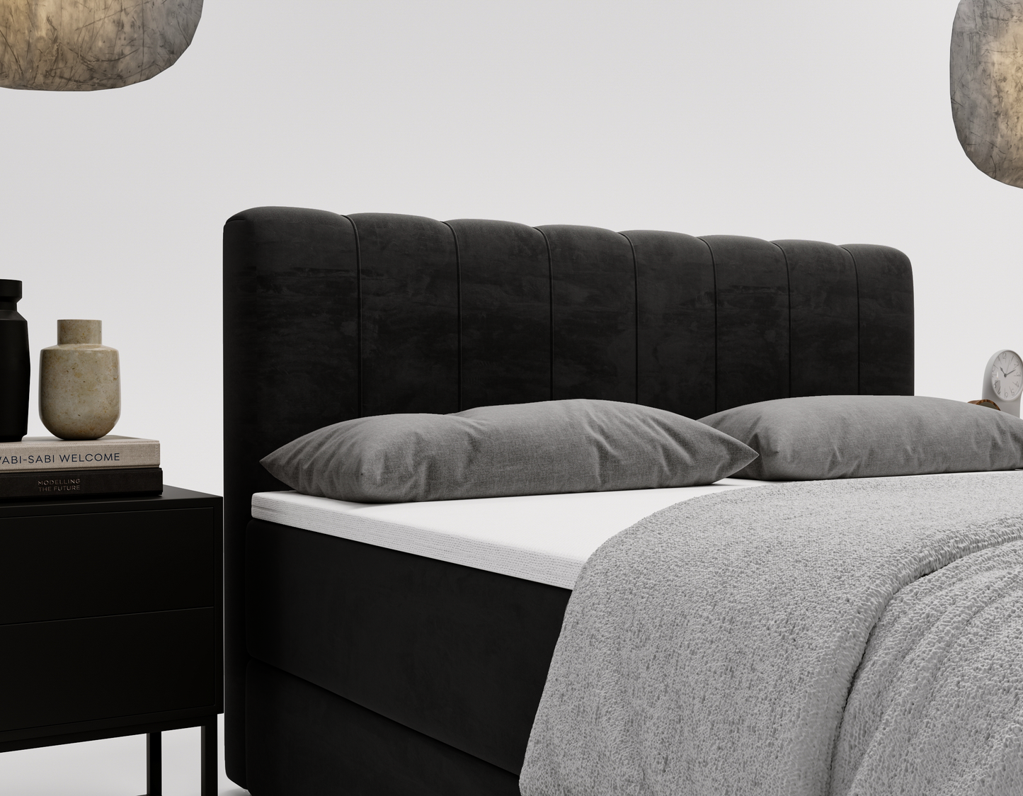 Natten - Kontinentalsäng med förvaring