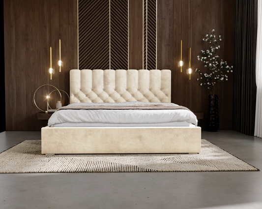 Nattro - Sängram med förvaring