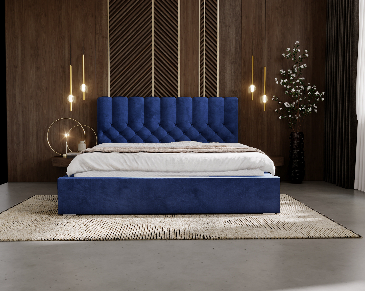 Nattro - Sängram med förvaring