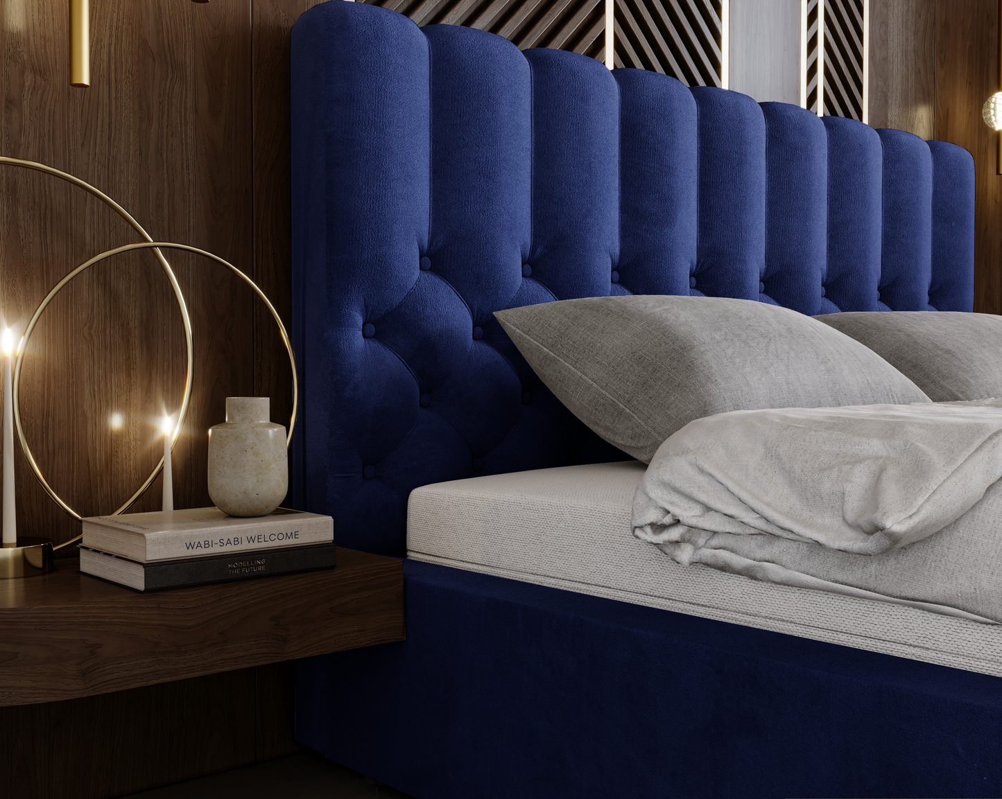 Nattro - Sängram med förvaring