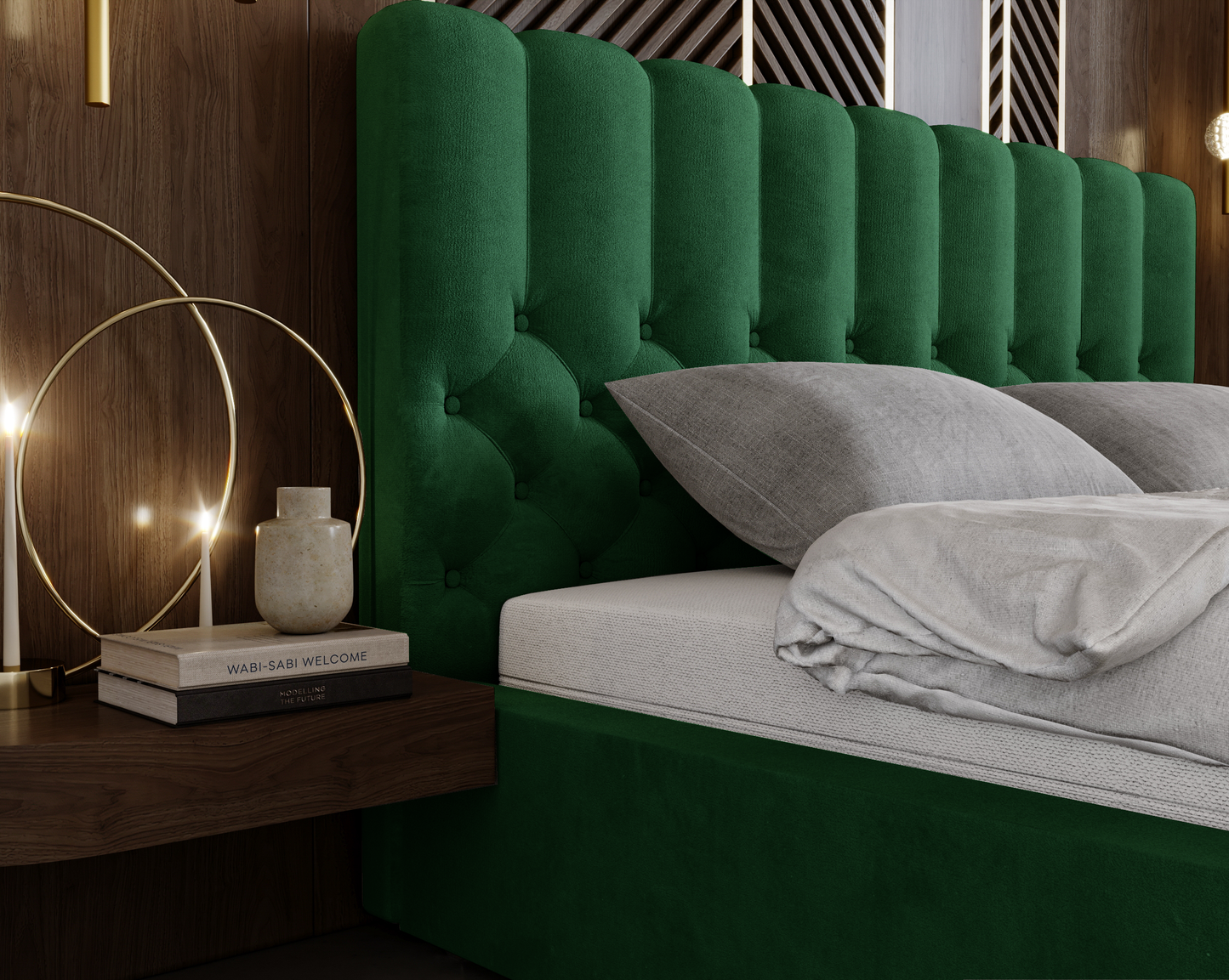 Nattro - Sängram med förvaring