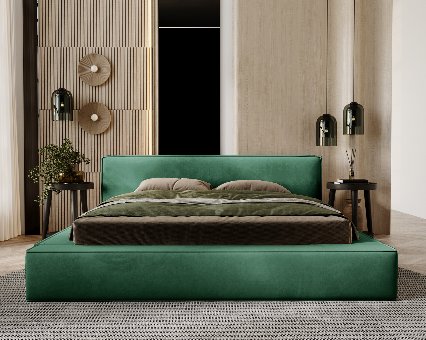 Nattskift - Sängram med förvaring