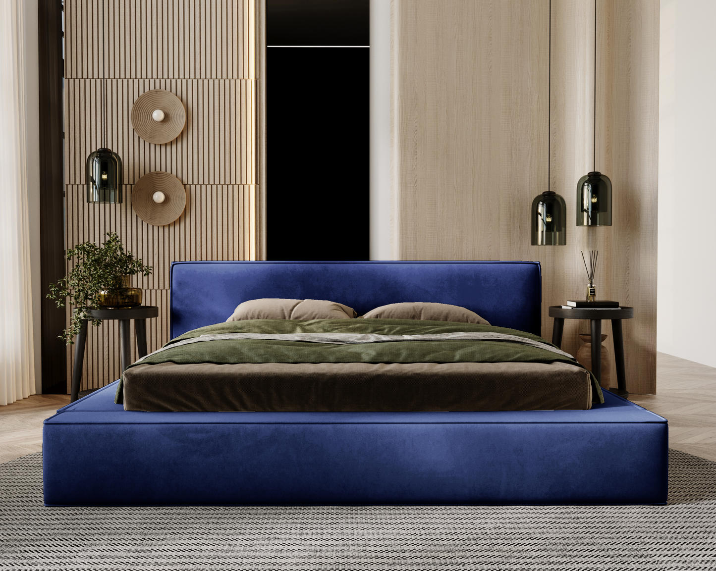 Nattskift - Sängram med förvaring