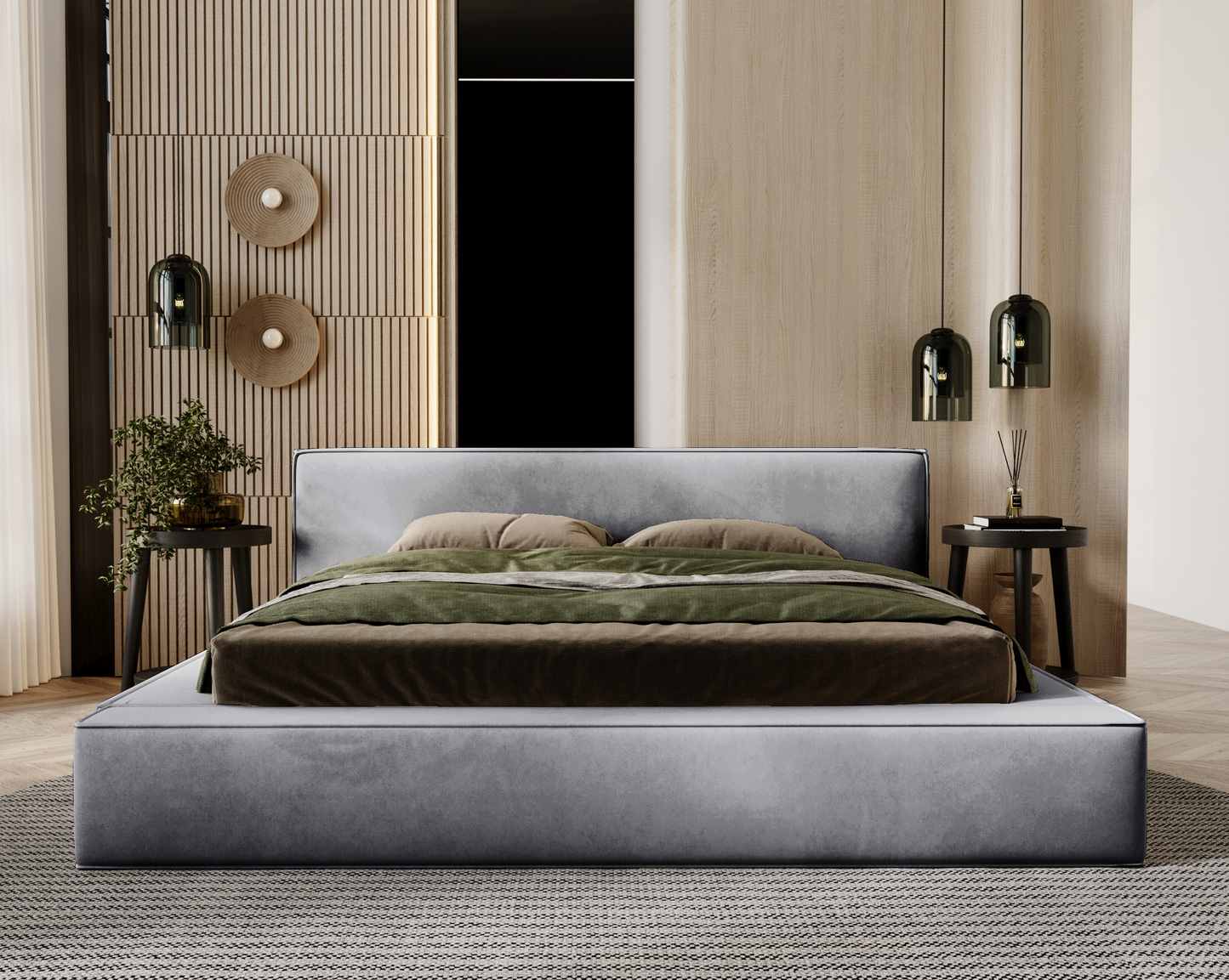 Nattskift - Sängram med förvaring