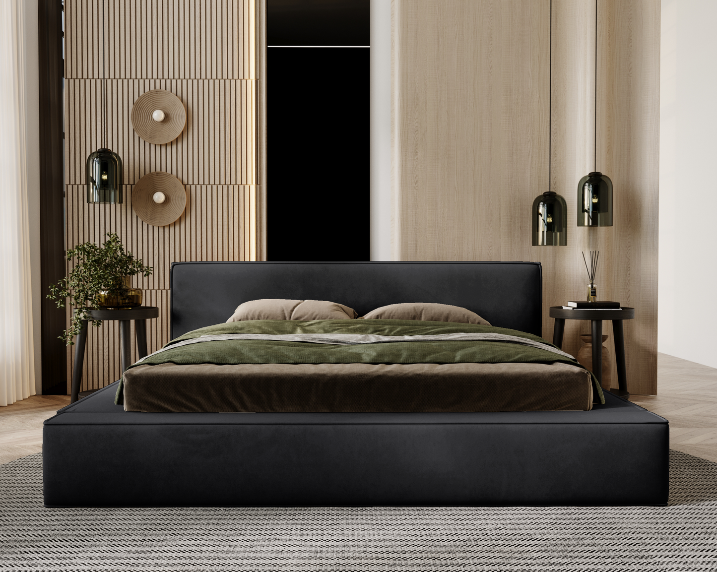 Nattskift - Sängram med förvaring