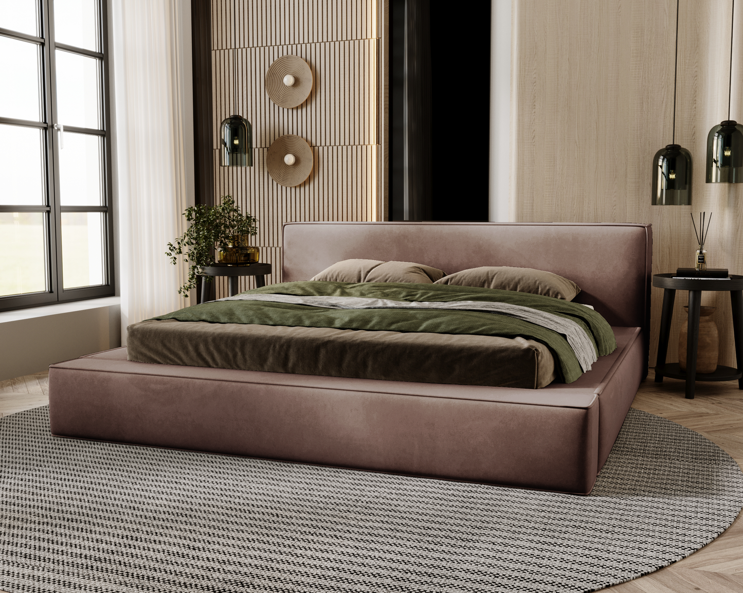 Nattskift - Sängram med förvaring