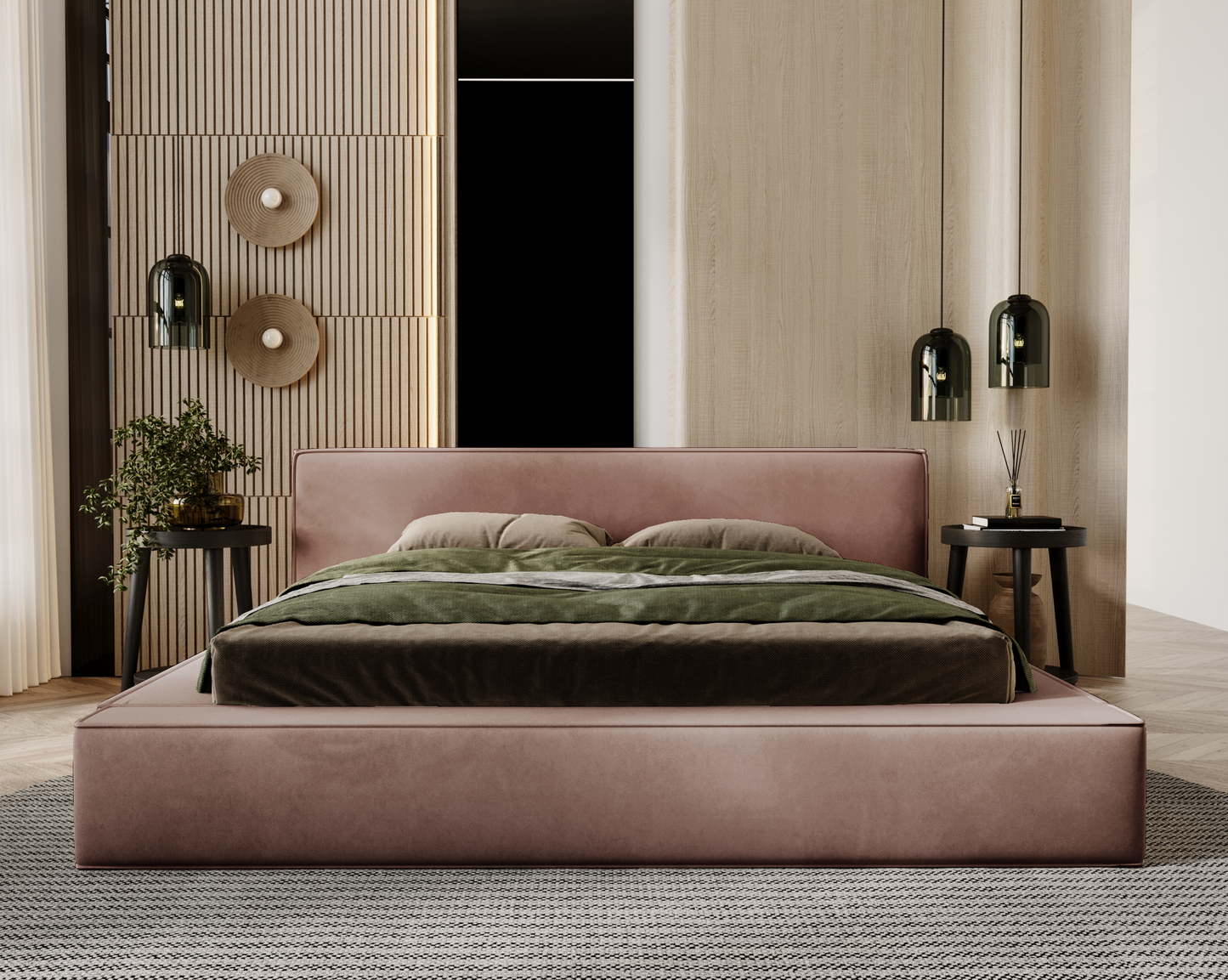 Nattskift - Sängram med förvaring