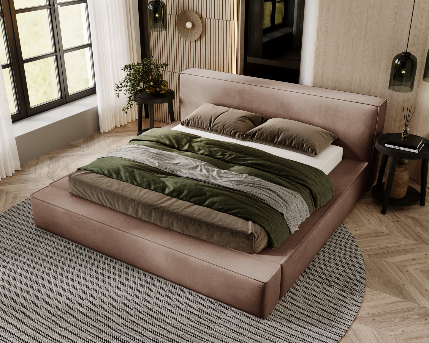 Nattskift - Sängram med förvaring