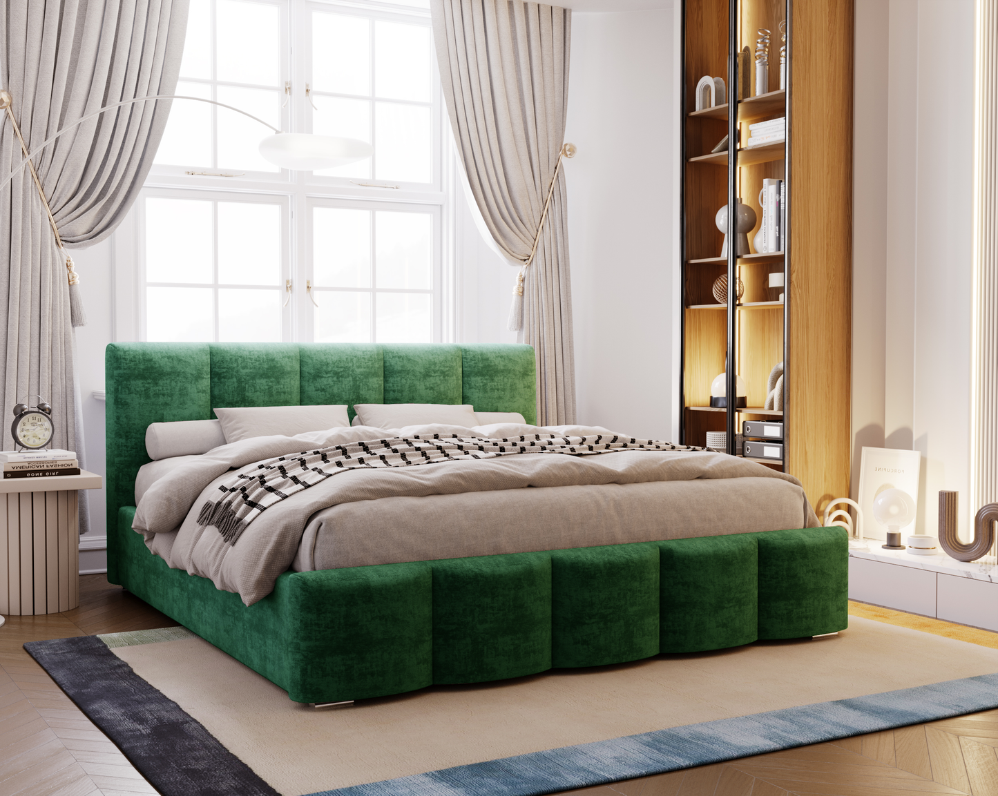 Nattstrimma - Sängram med förvaring