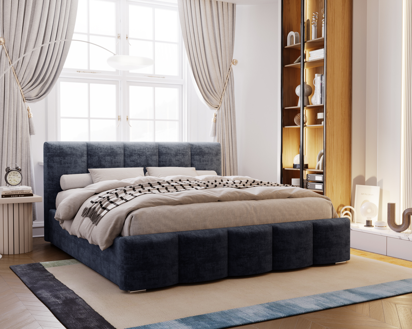 Nattstrimma - Sängram med förvaring