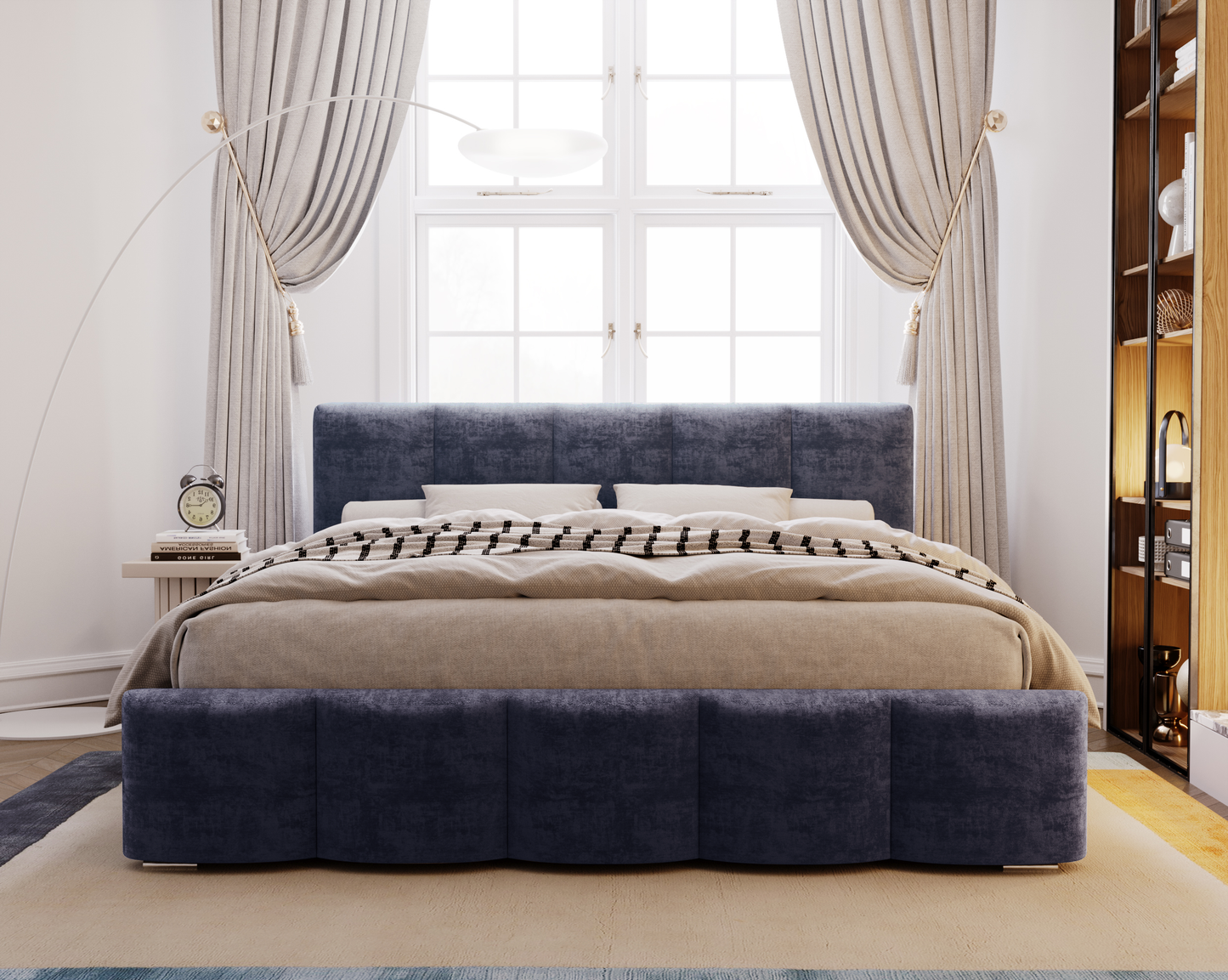 Nattstrimma - Sängram med förvaring