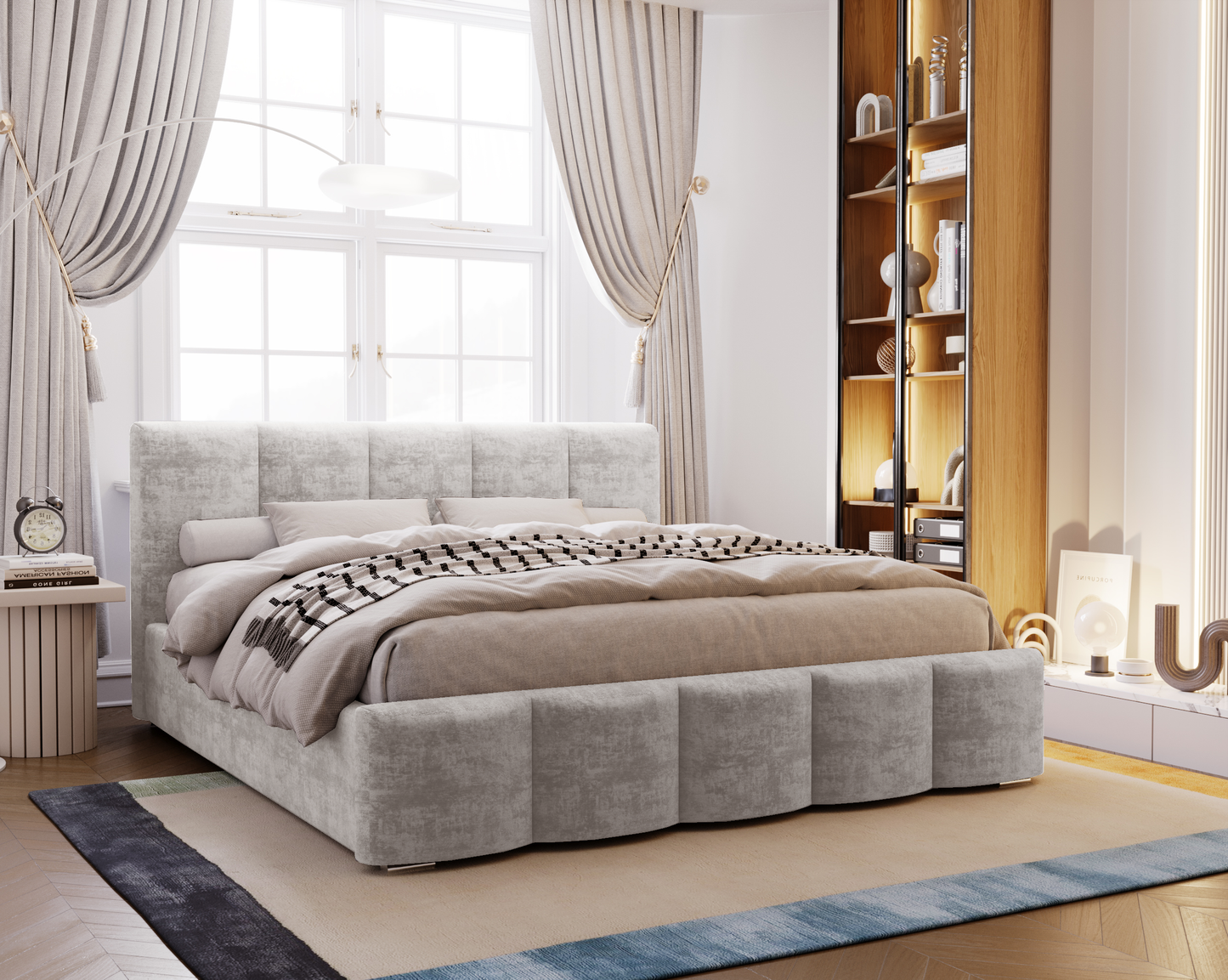 Nattstrimma - Sängram med förvaring