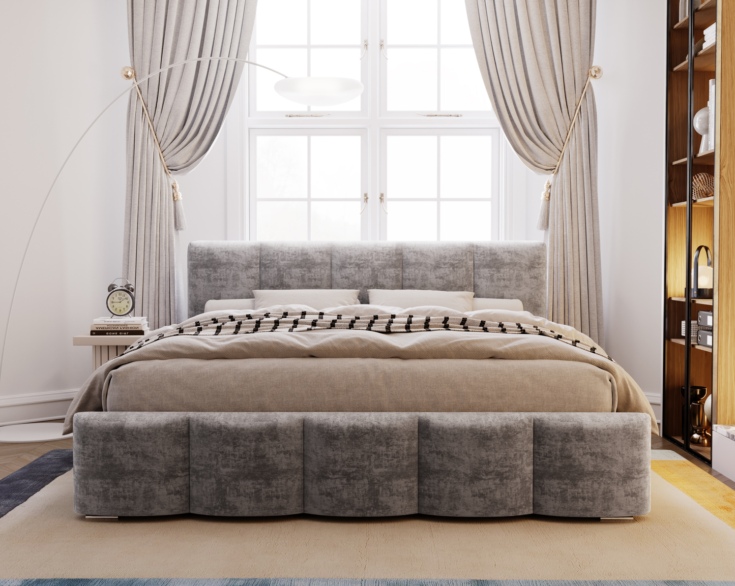 Nattstrimma - Sängram med förvaring