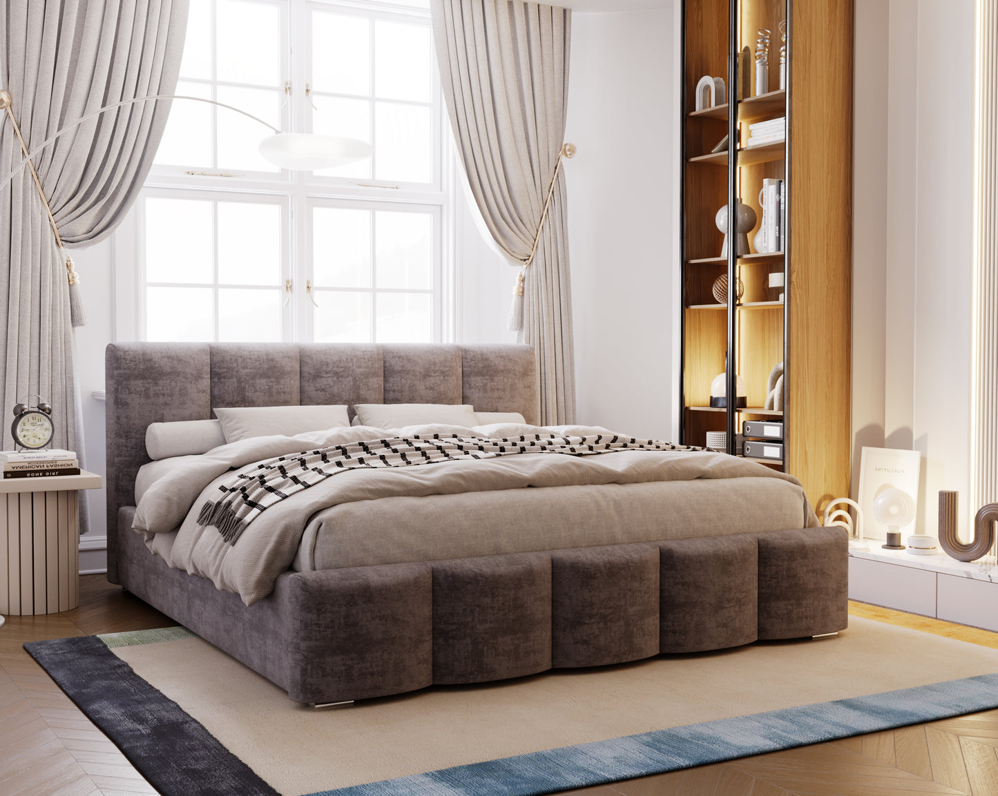 Nattstrimma - Sängram med förvaring