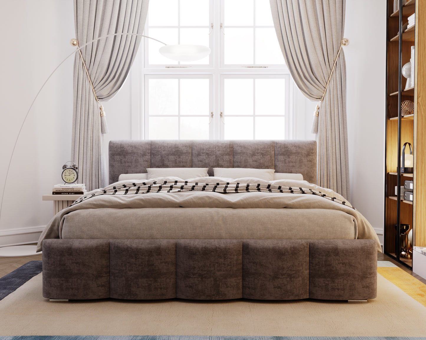 Nattstrimma - Sängram med förvaring