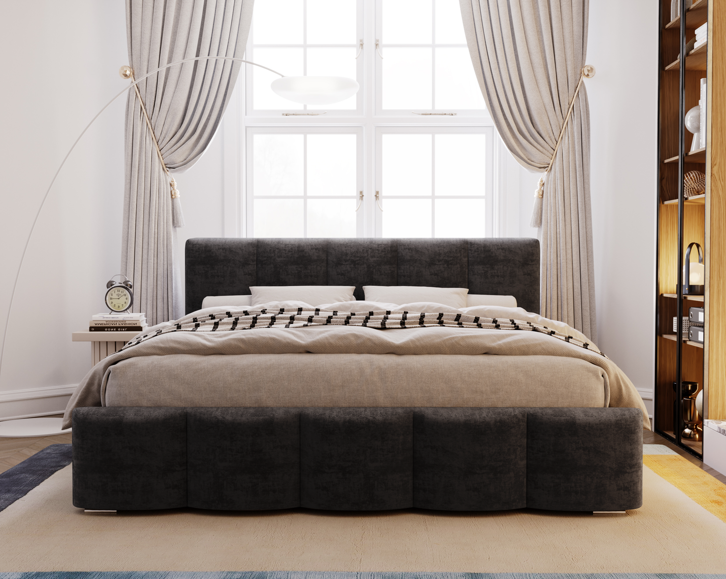 Nattstrimma - Sängram med förvaring