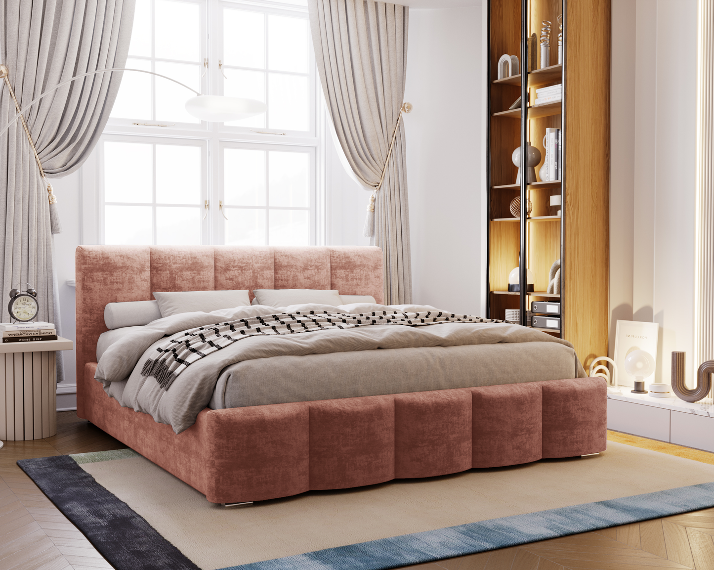 Nattstrimma - Sängram med förvaring