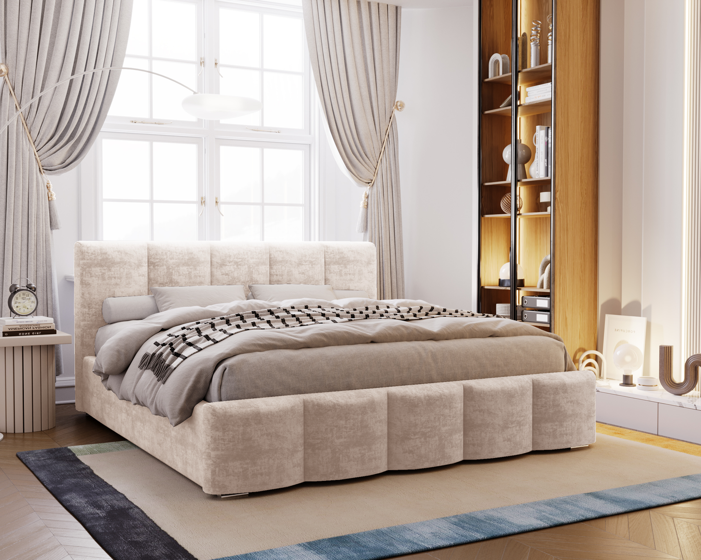 Nattstrimma - Sängram med förvaring