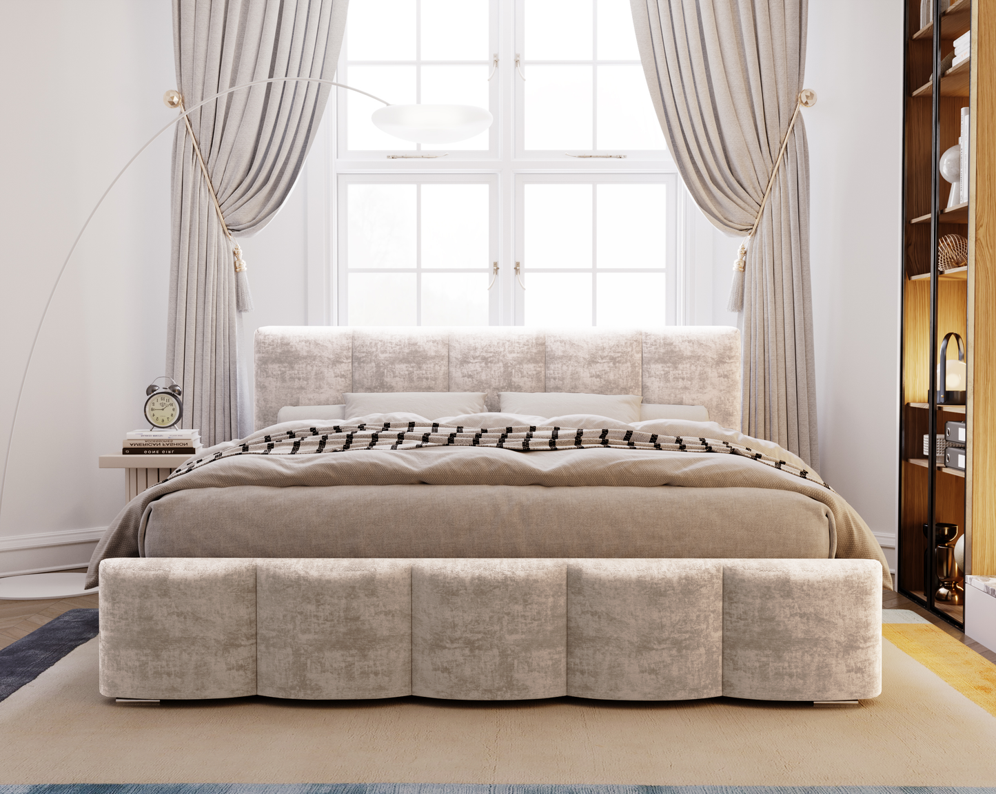 Nattstrimma - Sängram med förvaring