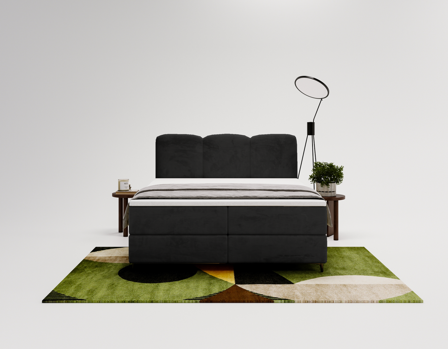 Nattugglan - Kontinentalsäng med förvaring