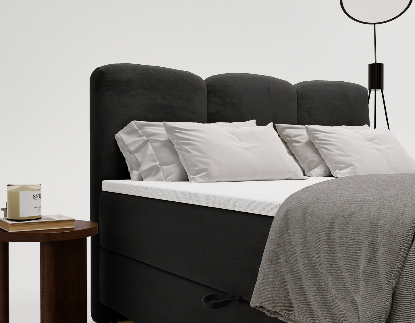 Nattugglan - Kontinentalsäng med förvaring