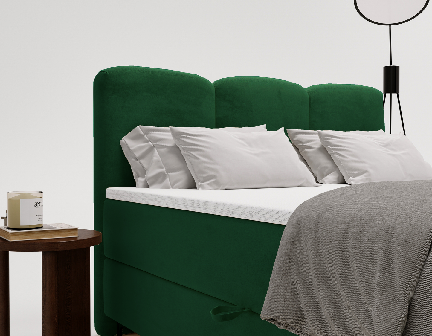 Nattugglan - Kontinentalsäng med förvaring