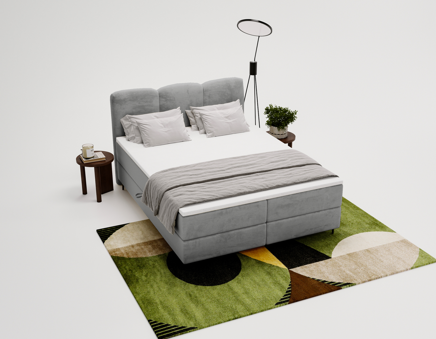 Nattugglan - Kontinentalsäng med förvaring