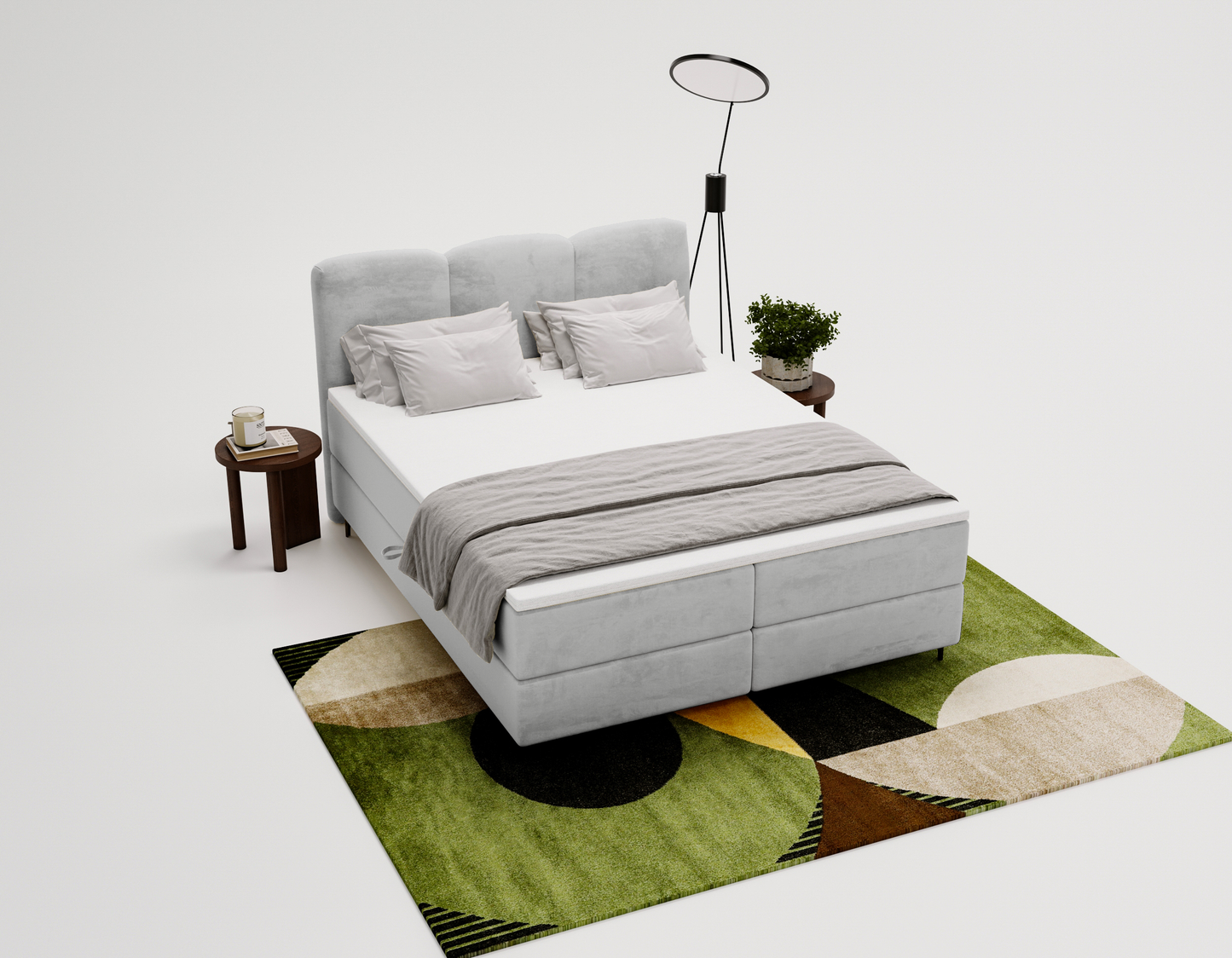 Nattugglan - Kontinentalsäng med förvaring