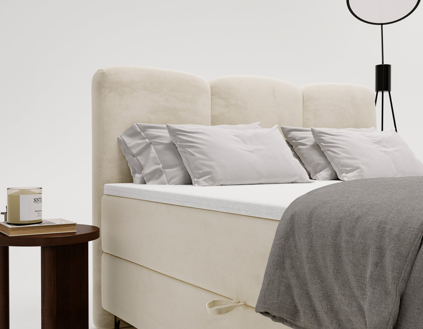 Nattugglan - Kontinentalsäng med förvaring