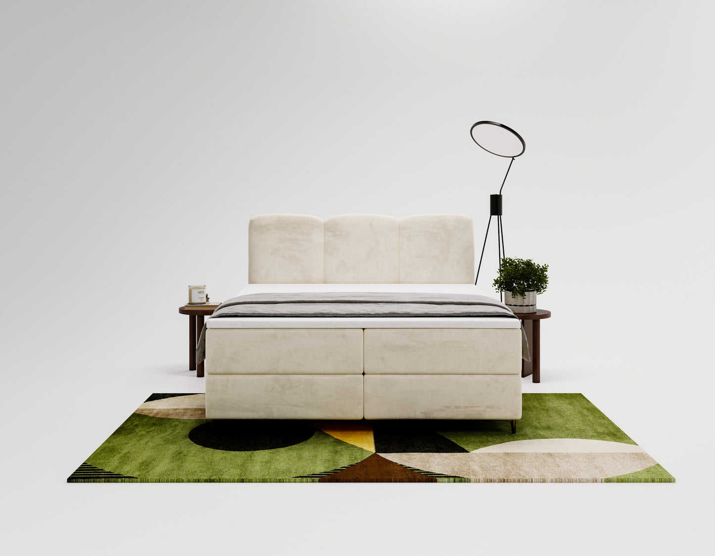 Nattugglan - Kontinentalsäng med förvaring